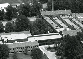 Olin Hall aerial view