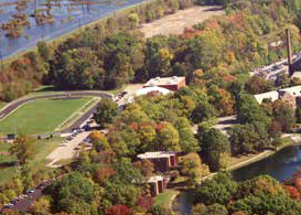 Aerial view of Campus 