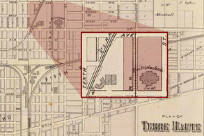 1874 - Chauncey Rose Provides Land