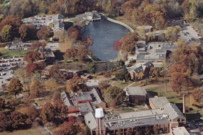 Arial photo of the Hulman farm