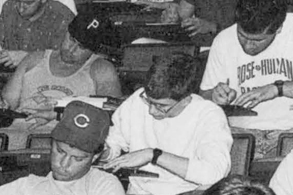 Students in classroom
