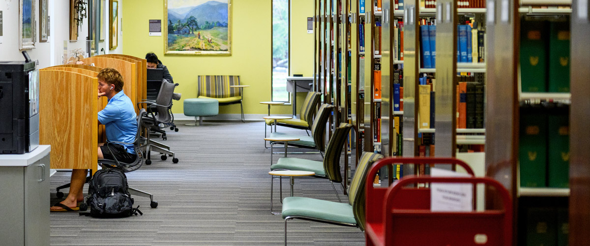 Library interior