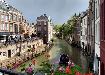 Canal in the Netherlands
