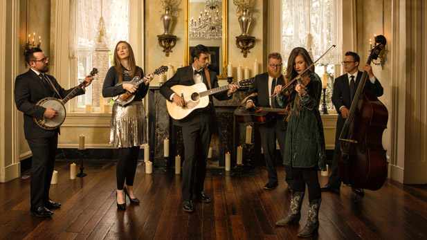 The six members of Flatt Lonesome