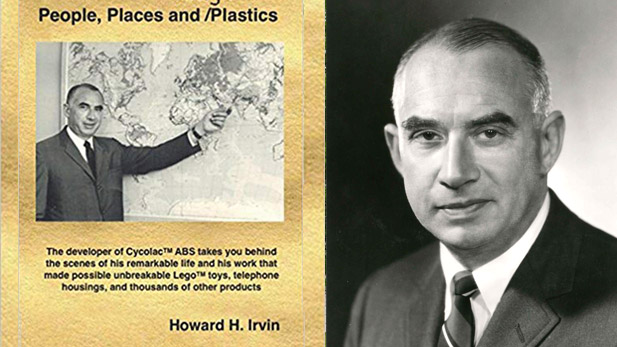 Left: Poster detailing Howard Irvin's impact. Right: Howard Irvin headshot.