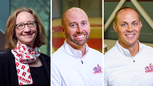 Jackie Wilson, Ryan Brimberry, Seth Woodason headshots.