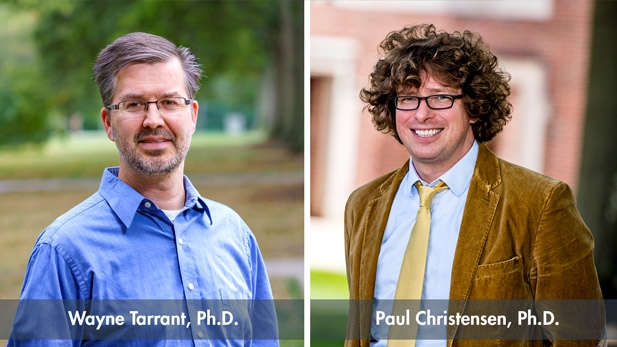 Wayne Tarrant and Paul Christensen headshots.