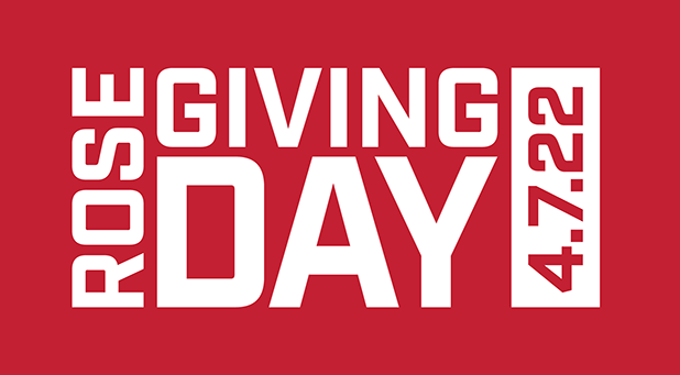 Rose Giving Day 2022 graphic with the date 4.7.2022.
