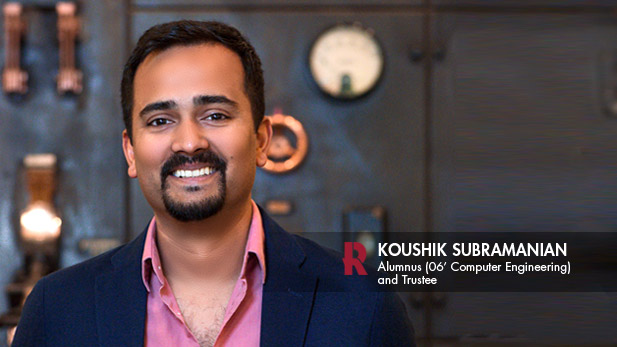 Koushik Subramanian headshot.