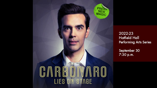 Michael Carbonaro promotional poster.