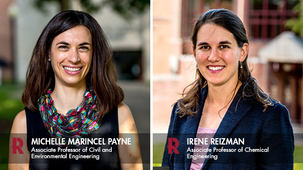 Professors Michelle Marincel Payne and Irene Reizman.