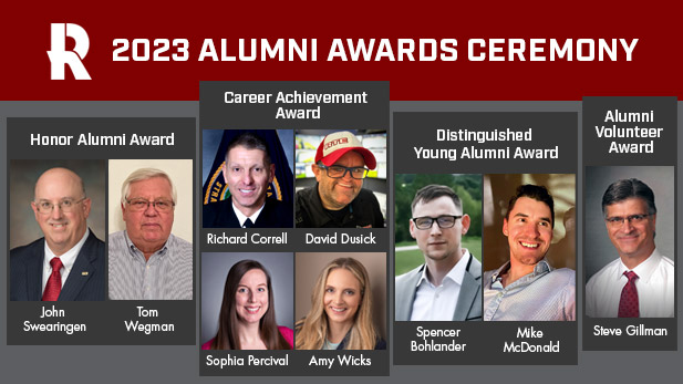 Rose-Hulman Alumni Award winners 2023.
