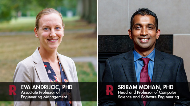 Eva Andrijcic and Sriram Mohan.