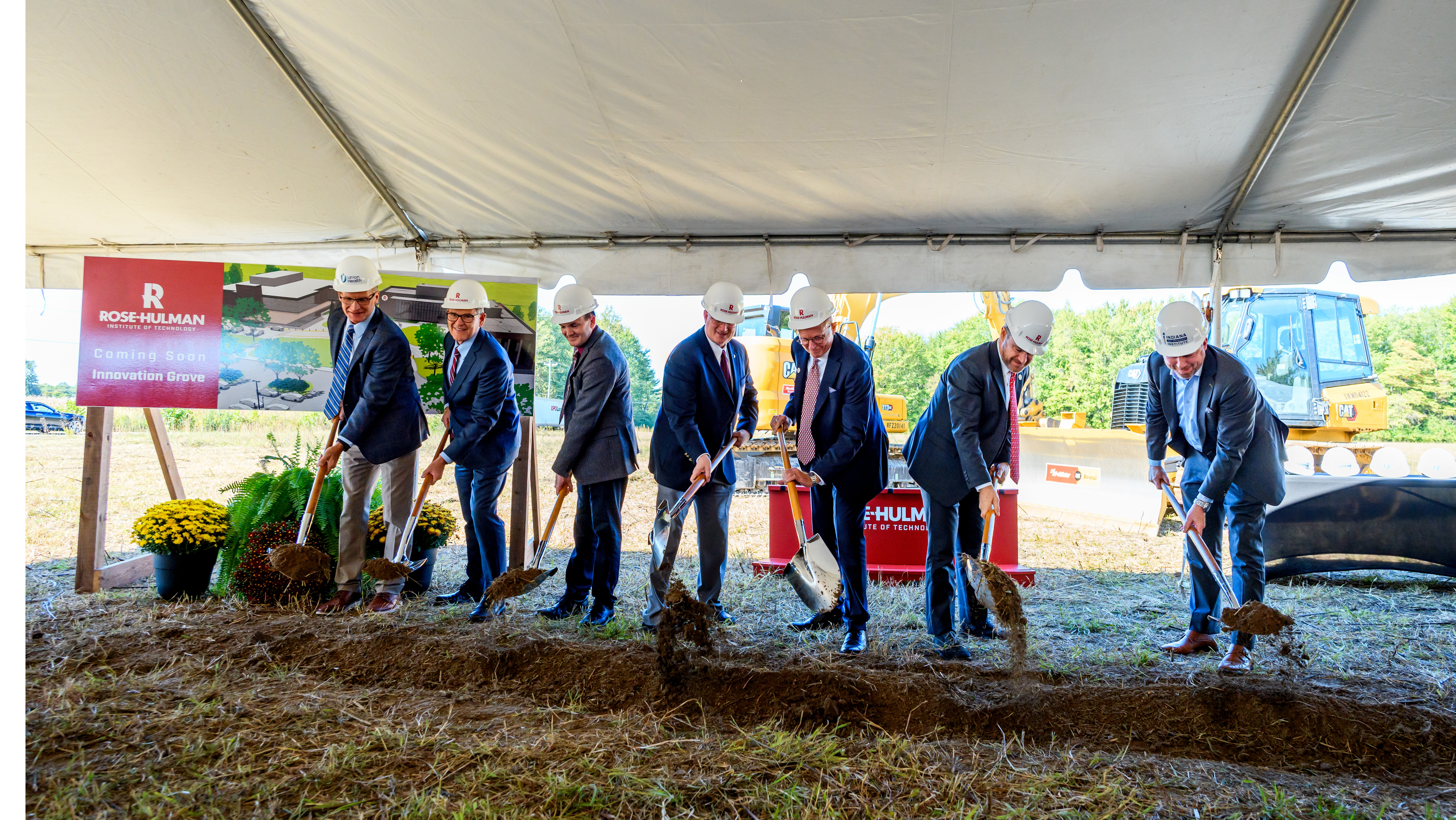 Innovation Grove groundbreaking.