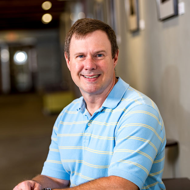 Dan Morris in Moench Hall