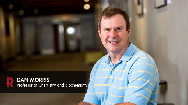 Dan Morris in Moench Hall