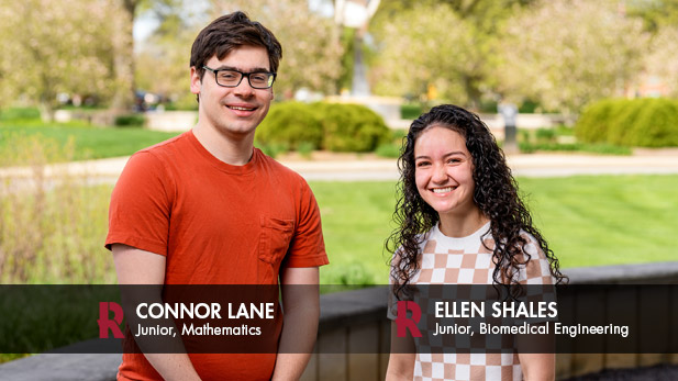 Connor Lane and Ellen Shales.