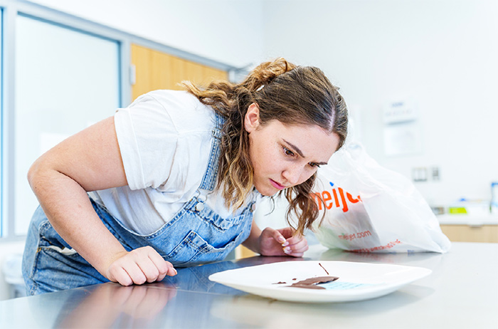 Read more about a student project to develop holographic chocolate.