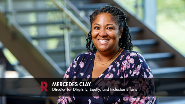 Mercedes Clay in Hatfield Hall.