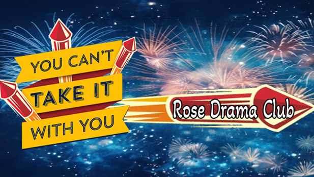 Artwork for "You Can't Take It With You" contains images of firecrackers.