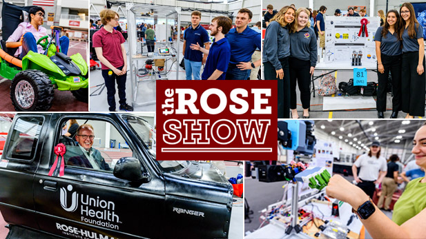 Collection of five images from 2024 Rose Show.