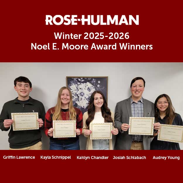 Griffin Lawrence, Kayla Schnippel, Kaitlyn Chandler, Josiah Schlabach, and Audrey Young