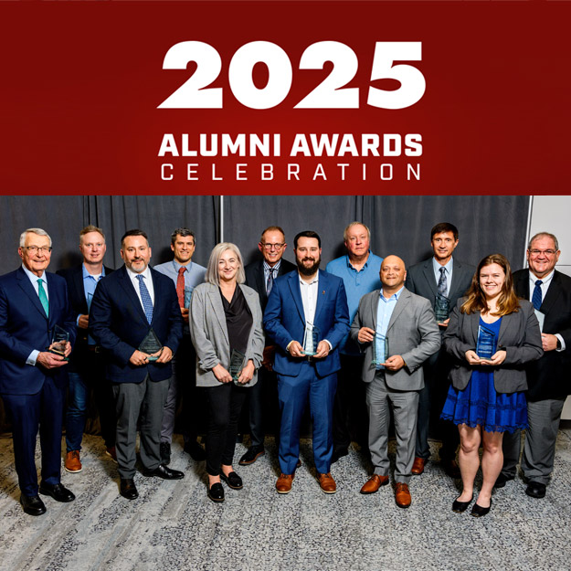 Group Photo of 2025 Alumni Award Winners.