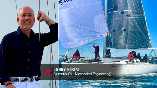 Larry Elkin profile photo and sailing photo