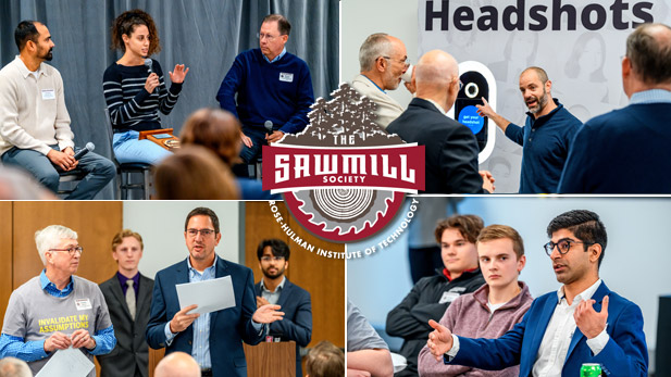 combination of photos from Sawmill Society Weekend.