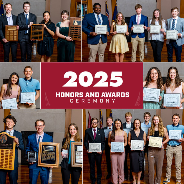 Photo collage of 2025 Students Honors & Awards Ceremony