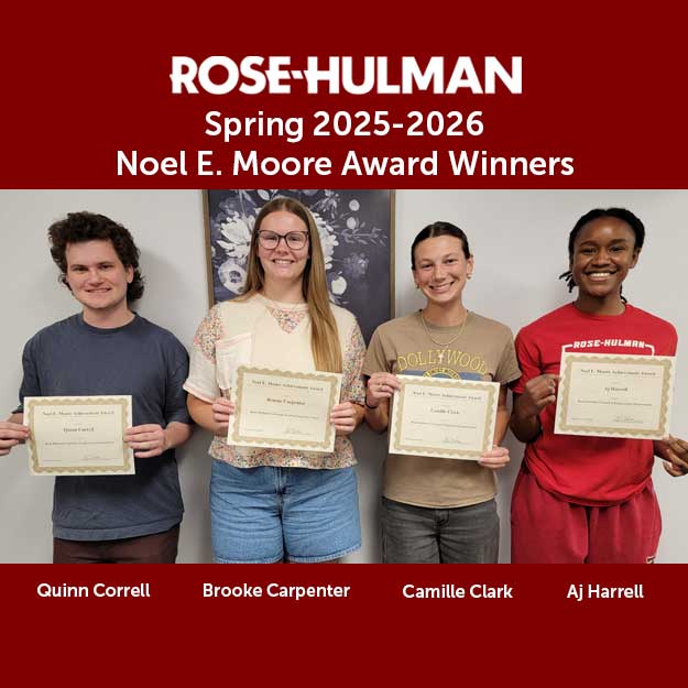 Noel E. Moore 25-26 Spring Award Winners